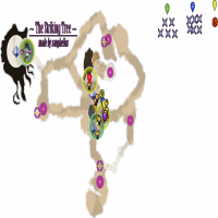 Striking tree survival after 9.2. With hermit towers